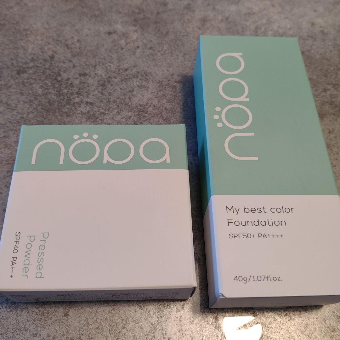 nopa　 ノパマイベストカラーファンデーション ノパ　プレストパウダー