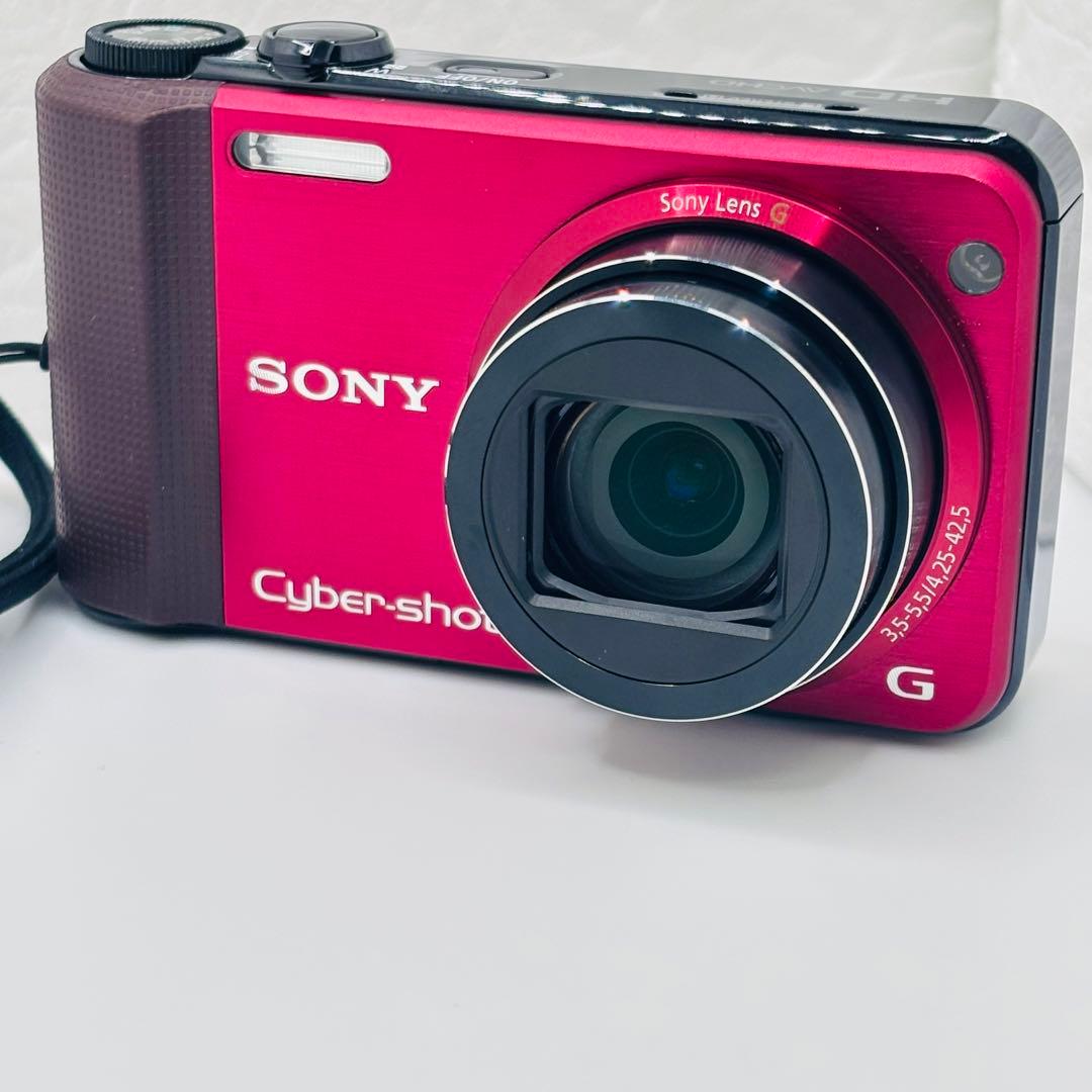 SONY Cyber-shot DSC-HX7V レッド デジカメ